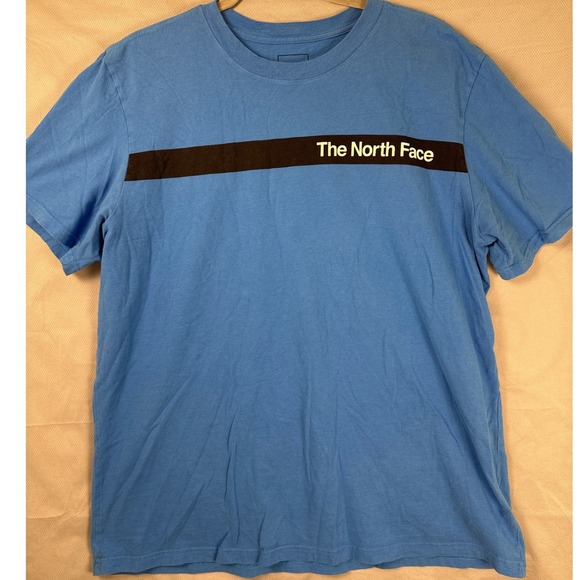 The North Face Blue Short Sleeve T Shirt Men's Size XL Logo Graphic - Picture 6 of 8